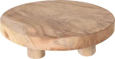Produktbild von Untersetzer aus Teakholz 30 cm