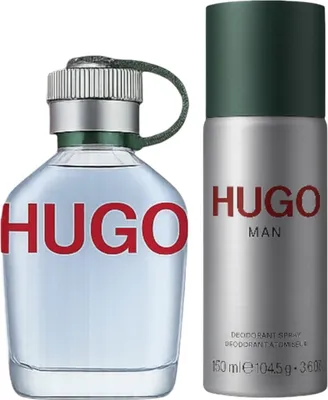 Produktbild von HUGO BOSS Hugo Man Geschenkset Eau de Toilette 75ml + Deodorant Spray 150ml