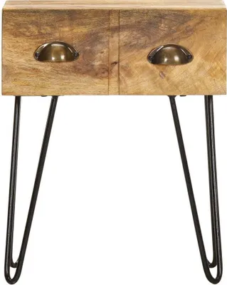 Immagine prodotto di Comodino vidaXL 40x30x50 cm in legno massello di mango