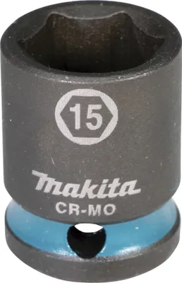 Produktbild von Makita E-15964 Steckschlüssel 3/8" SW15 Impact Black kurz