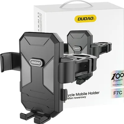 Produktbild von Dudao F7C Handyhalter fr Fahrrad / Motorrad Schwarz KP36826