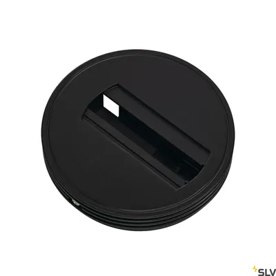 Image de Rosace de plafond pour adaptateur 1P., noir