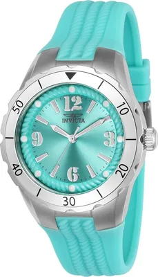 Obrázek produktu pro Invicta Angel 24124 Dámské Hodinky - Quartz Hnutí - Nerezová Ocel s Modrým Ciferníkem - 38 mm