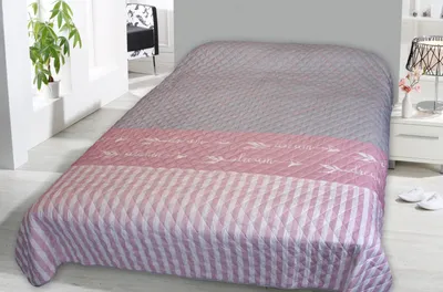 Produktbild von heimtexland ® Bettüberwurf Tagesdecke Steppdecke 220x240 Landhaus Deko Bettdecke Schlafzimmer Plaid Gesteppt Typ456 Dream - rosa