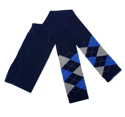 Produktbild von Kinder Leggings für Mädchen in verschiedenen Design Marine Schotten Größe 152-164
