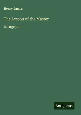 Produktbild von The Lesson of the Master