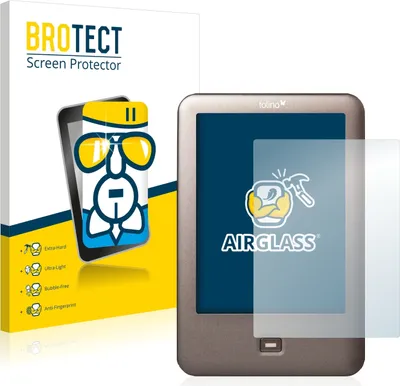Produktbild von BROTECT Schutzglas für Tolino Shine Schutzfolie Panzer Folie Glas Display Schutz klar