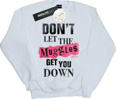 Produktbild von Harry Potter - "Muggles" Sweatshirt für Herren BI28469 (5XL) (Weiß)