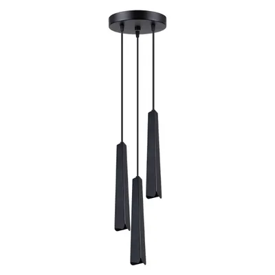 Produktbild von Hängeleuchte PRYSM 3P schwarz 3xG9 8W Stahl 120x19.5x19.5cm Sollux Lighting