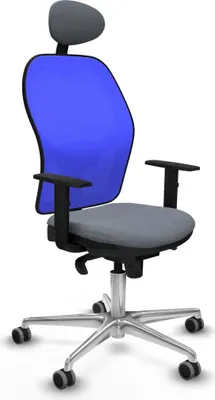Obrázek produktu pro Kancelářská židle s opěrkou hlavy Jorquera Piqueras y Crespo 1D086G1 Grey
