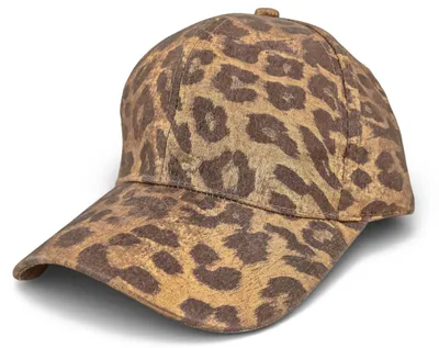 Produktbild von styleBREAKER Damen Baseball Cap mit Metallic Leo Muster | 6-Panel Kappe verstellbar | gebogener Schirm | Glanz Optik für Party & Festival