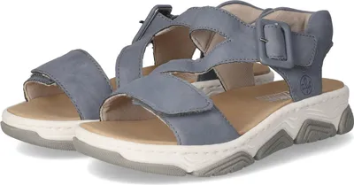 Produktbild von Rieker Sandalen Damen Kunstleder Blau Größe: 38