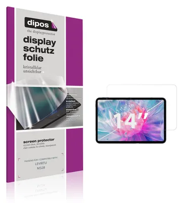 Immagine prodotto di 2x Pellicola Protettiva per LEVIRTU M328 Protezione Schermo Claro Display dipos