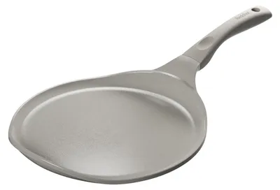 Zdjęcie produktu dla Patelnia do naleśników, 30 cm, indukcyjna, ceramiczna powłoka nieprzywierająca, szara, odporna na zarysowania, można myć w zmywarce