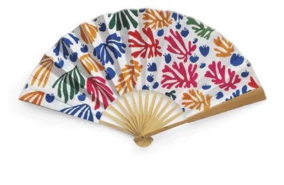 Imagen del producto de Abanicos "Loro y sirena".
