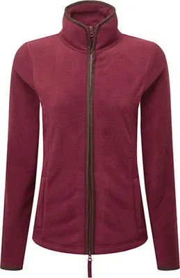 Produktbild von Premier Workwear PR824 | WomenŽs ŽArtisanŽ Fleece Jacket XS bis 3XL - Farbe: Navy (ca. Pantone 533C)/Brown (ca. Pantone 4975C) - Größe: S