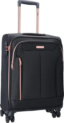 Produktbild von TheTrueC 4 Rollen Koffer Superlight 55cm Kopenhagen black/rose : schwarz Farbsortierung: schwarz
