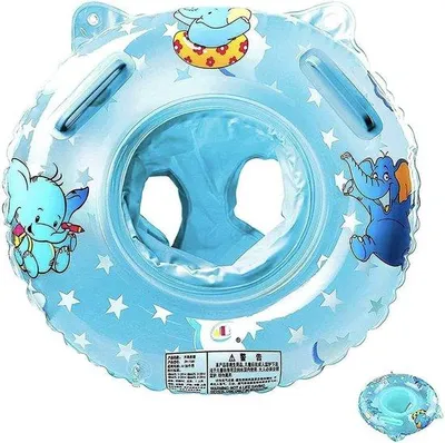 Produktbild von Opblaasbare Schwimmhilfe für Babys und Kleinkinder 6 bis 48 Monate - Schwimmring für Jungen und Mädchen - Luftfeder für Schwimmbad und Strand