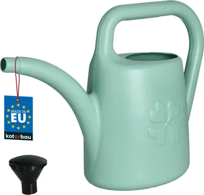 Produktbild von KOTARBAU® Gießkanne 4,5 L Blumengießkanne für Garten & Haushalt mit abnehmbarer Brause Pflanzen Bewässerung für Draußen & Drinnen Kunststoff Salbei