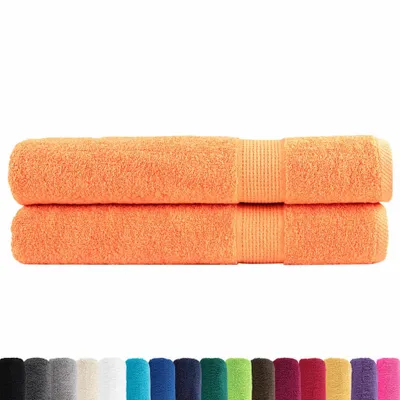 Immagine prodotto di Asciugamani SOLUND 2 pz Arancione 100x200 cm 600 g/m²