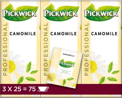 Produktbild von Pickwick Professionelle Kamille 75 x 1,5 Gramm