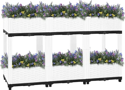 Obrázok produktu pre vidaXL Hochbeet 120x40x71 cm Polypropylén
