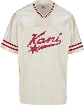 Produktbild von Karl Kani Herren T-Shirt Varsity Star Footbal beige L