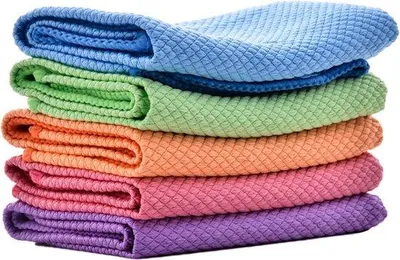 Obrázek produktu pro 5 ks mikrovláknových utěrek, 40 x 30 cm, utěrky, opakovaně použitelné, sklo, barevné utěrky, ručníky, auto, kuchyně, koupelna, nábytek.