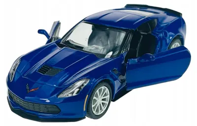 Image de RMZ City Chevrolet Corvette Grand Sport Voiture Métallique Bleue