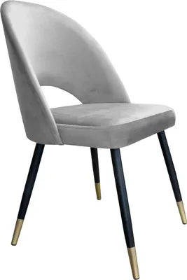 Obrázek produktu pro Židle ISKAR VELVET GOLD šedá
