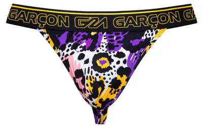 Image de Garçon - Sous-vêtement String Hommes - Purple Jaguar Thong - 1x Taille M