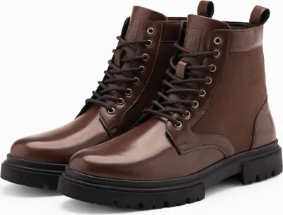 Produktbild von Ombre Clothing Herren-Stiefeletten Ceril dunkelbraun 45
