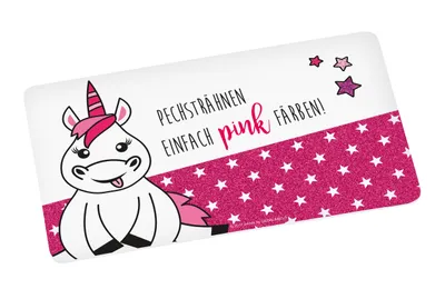 Produktbild von Frühstücksbrettchen Einhorn Pechsträhne