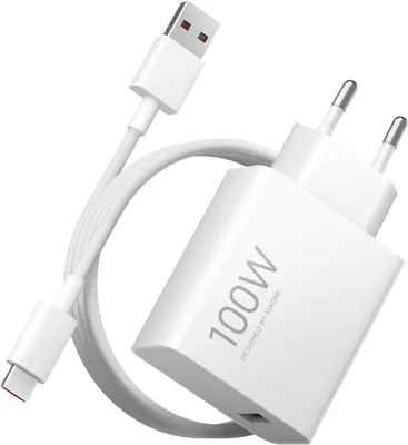 Produktbild von USB C Ladegerät, 100W Schnelles Laden, HyperCharge kompatibel, für Redmi Note 15 Pro+ 5G, Poco X8 Pro,Xiaomi 17 Serie