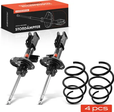 Image de Frankberg 2x ressorts de suspension+2x amortisseurs à gaz avant pour Mercedes-Benz Classe A W176 2.0L