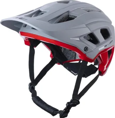 Obrázek produktu pro Cyklistická přilba KENNY - SCRAMBLER KID - červená/šedá (50 - 54 cm)
