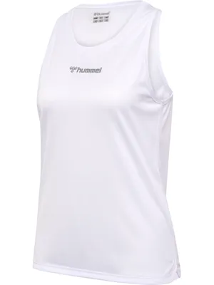 Produktbild von Hummel Hmlrun Singlet S/L Woman - white, Größe:XXL