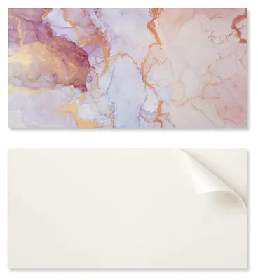 Obrázok produktu pre Vinylová doska s potlačou – dekorácia do spálne, 120 x 60 cm, abstraktný akvarelový vzor
