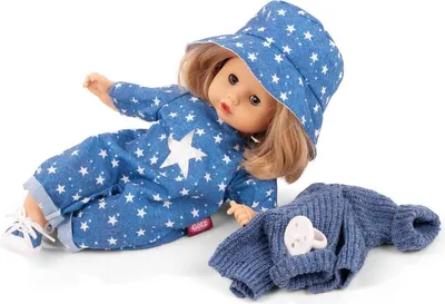 Produktbild von Götz Muffin "Mein Stern", blondes Haar, verschlafene Augen, 33 cm