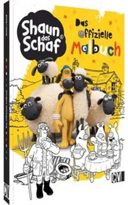 Produktbild von Shaun das Schaf Das offizielle Malbuch