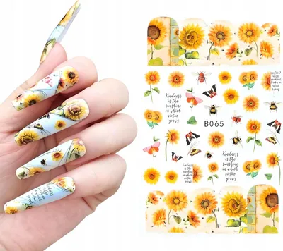 Immagine prodotto di Motivo adesivo per unghie SONNENBLUMEN