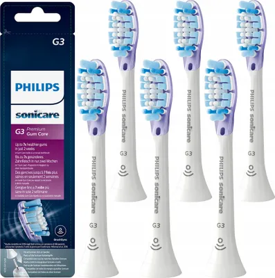Produktbild von Philips | Aufsteckbürsten für Philips Sonicare HX9054/17 - 6 Stück - Original - für gesunde Zähne