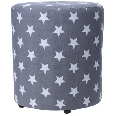 Immagine prodotto di Pouf STARS, 30 cm, grigio con regali