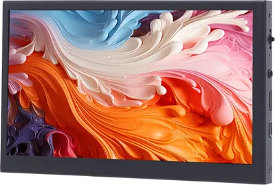Obrázok produktu pre Elprico 7-palcový HDMI, 1024x600 IPS displej, prenosný HDMI, 170 �� plný pozorovací uhol Ľahký IPS LCD displej na hranie, prácu, počítač, TV