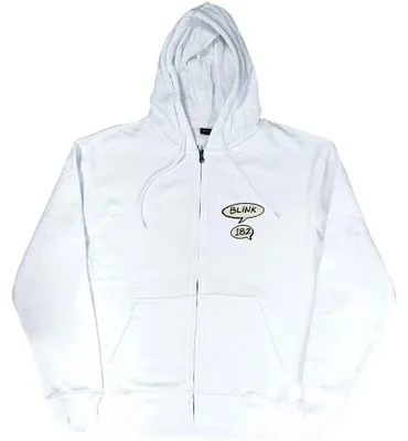Produktbild von Blink-182 Roger Rabbit (Back Print) White XL Hoodie
