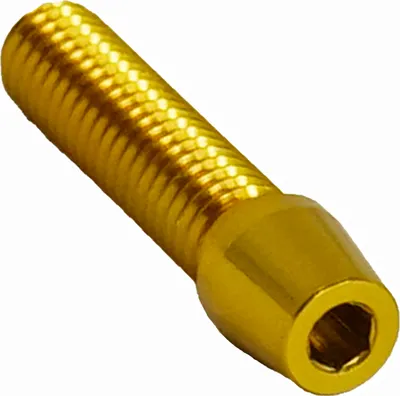 Produktbild von Alu M4x16 Einstellschraube Gold