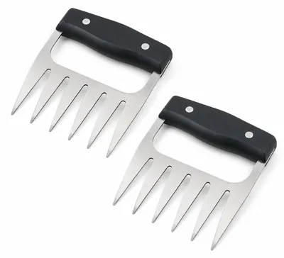 Immagine prodotto di Pinze per pulled pork, acciaio inossidabile, set da 2 pezzi
