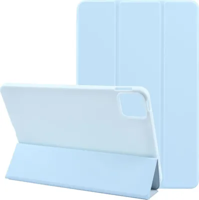 Produktbild von König Design Hülle kompatibel mit Kunstleder Handyhülle - Handy Case Himmelblau