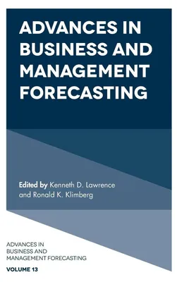 Produktbild von Advances in Business and Management Forecasting