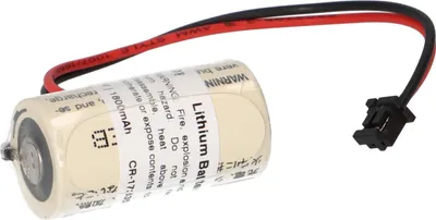 Produktbild von Lithium Batterie MITSUBISHI Q172HCPU, Q173HCPU, Q6BAT, CR17335SE-R